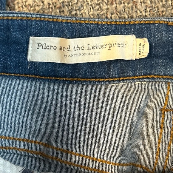 Anthropologie Pilcro and the Letter Press High Rise Denim Leggings - Picture 4 of 6